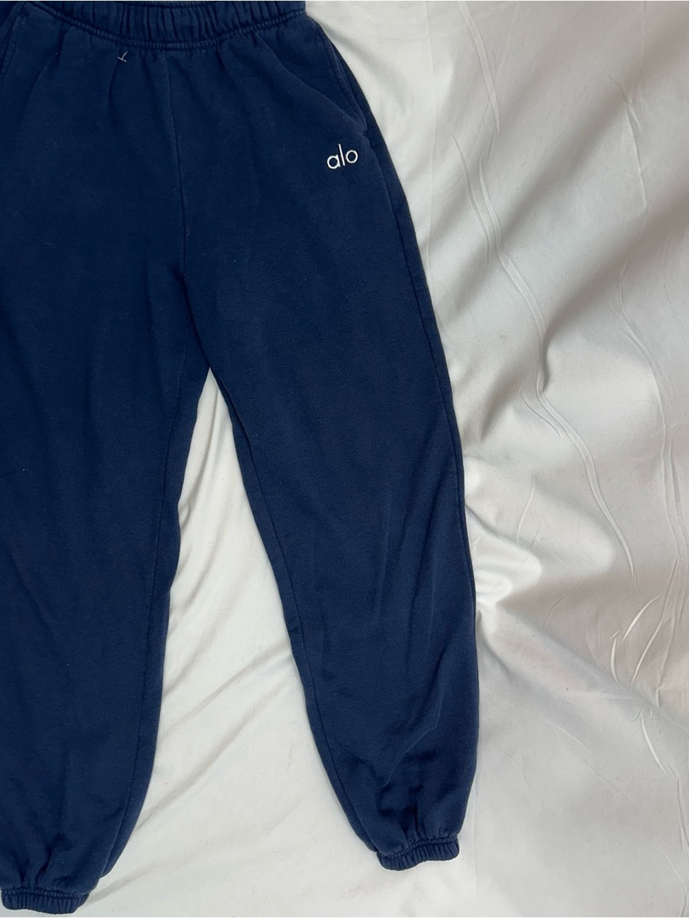 ALO Navy Jogger Sweatpants XS